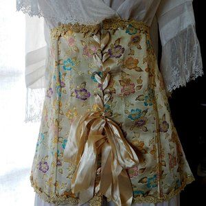 Reserved - Elegant Moments Floral Corset - Sz. 44